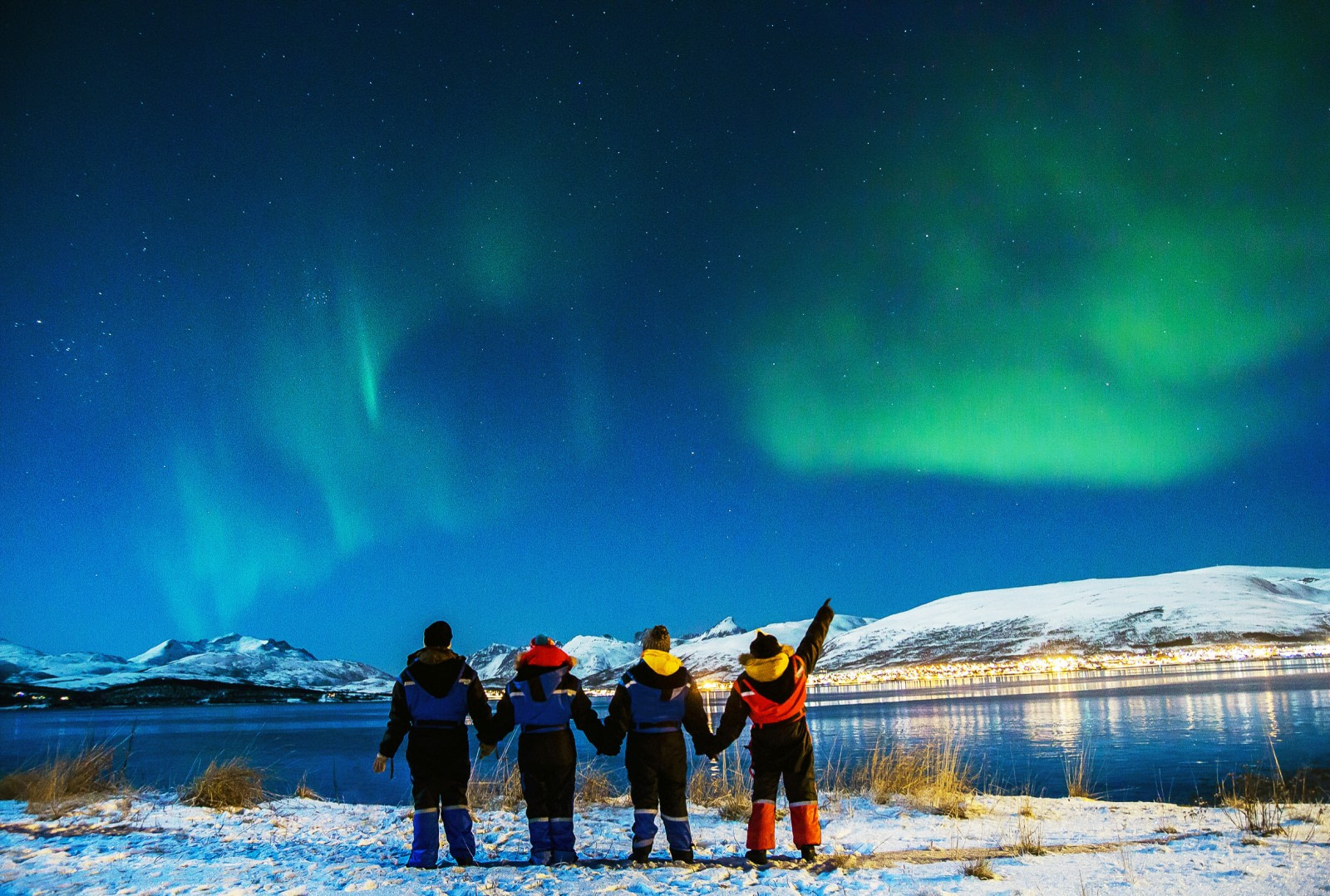 northern lights trip planning arctic winter gear suitcase