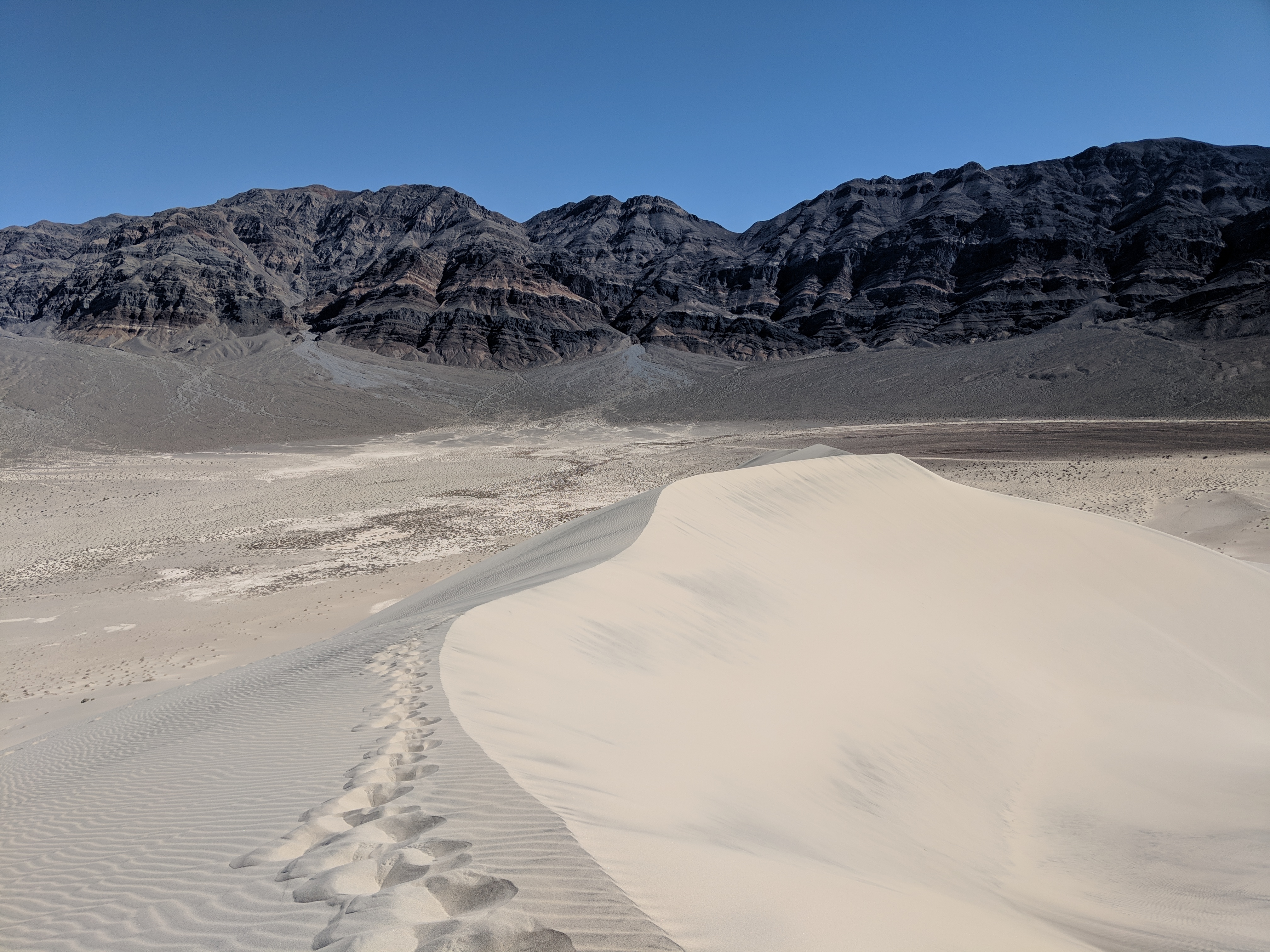 Death Valley Eureka Dunes winter