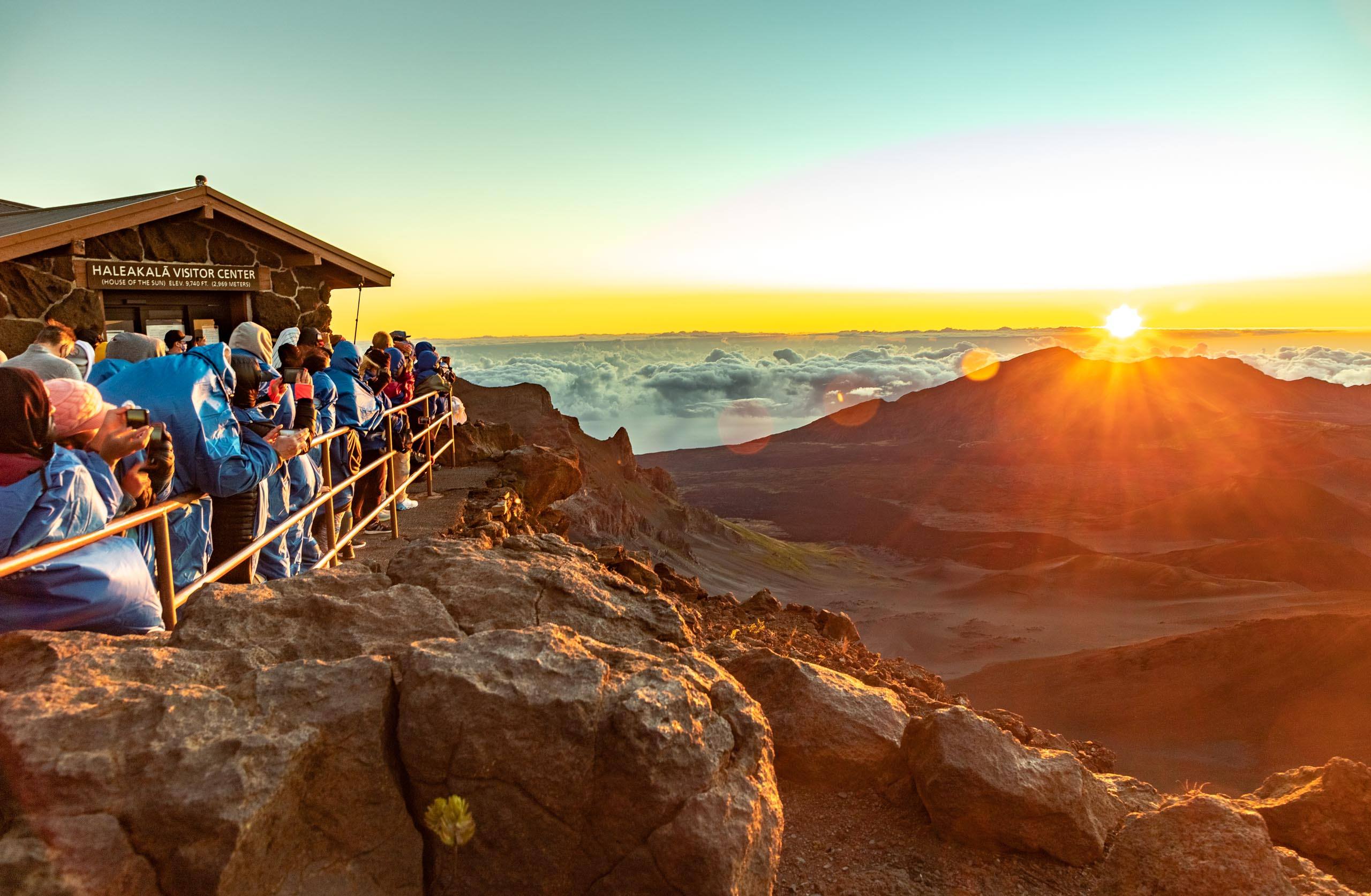 Haleakala sunrise crater