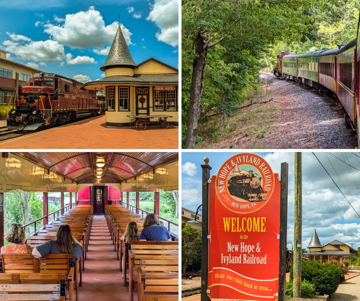 New Hope Railroad Christmas Pennsylvania