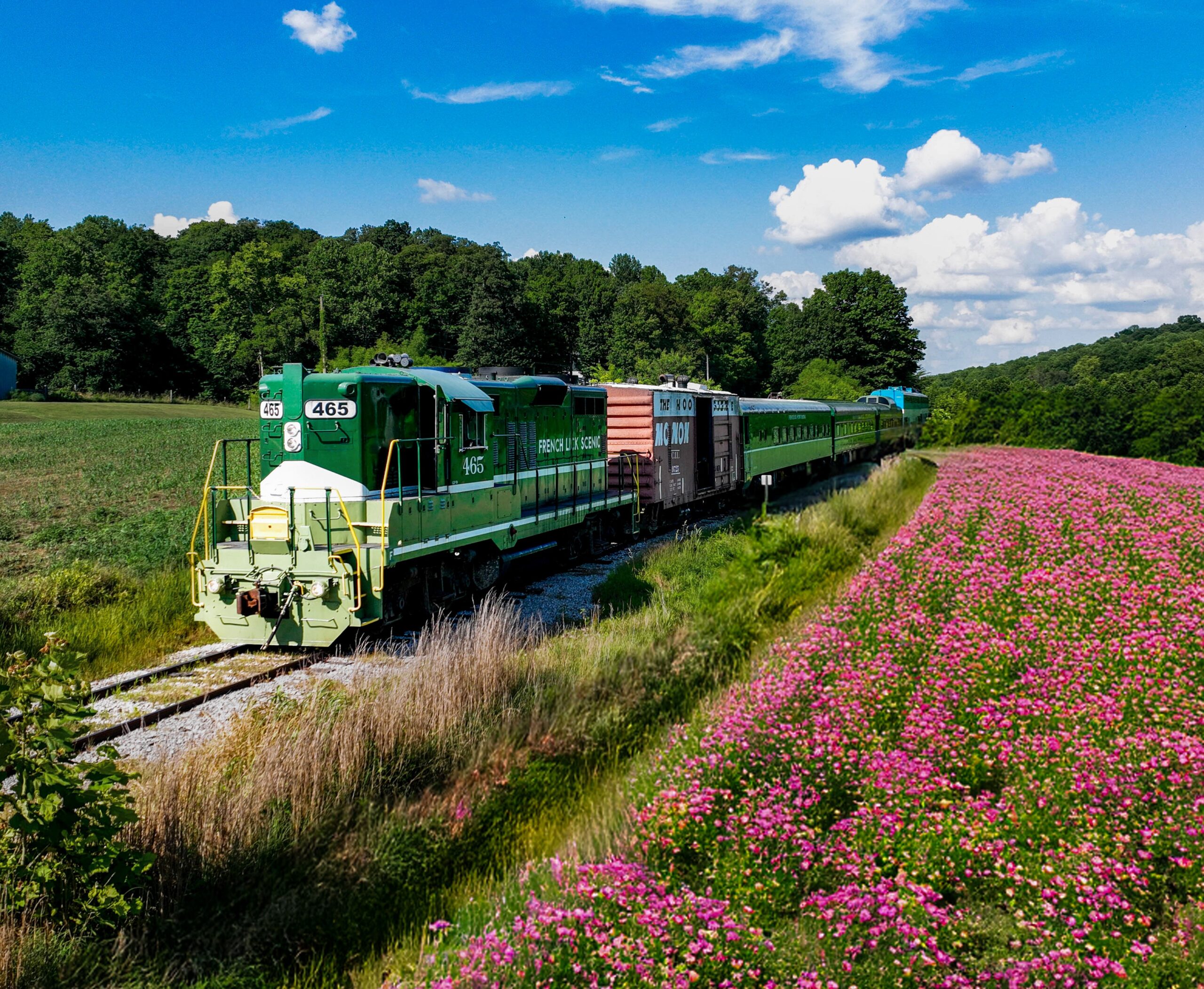 French Lick Scenic Railway Polar Express Indiana