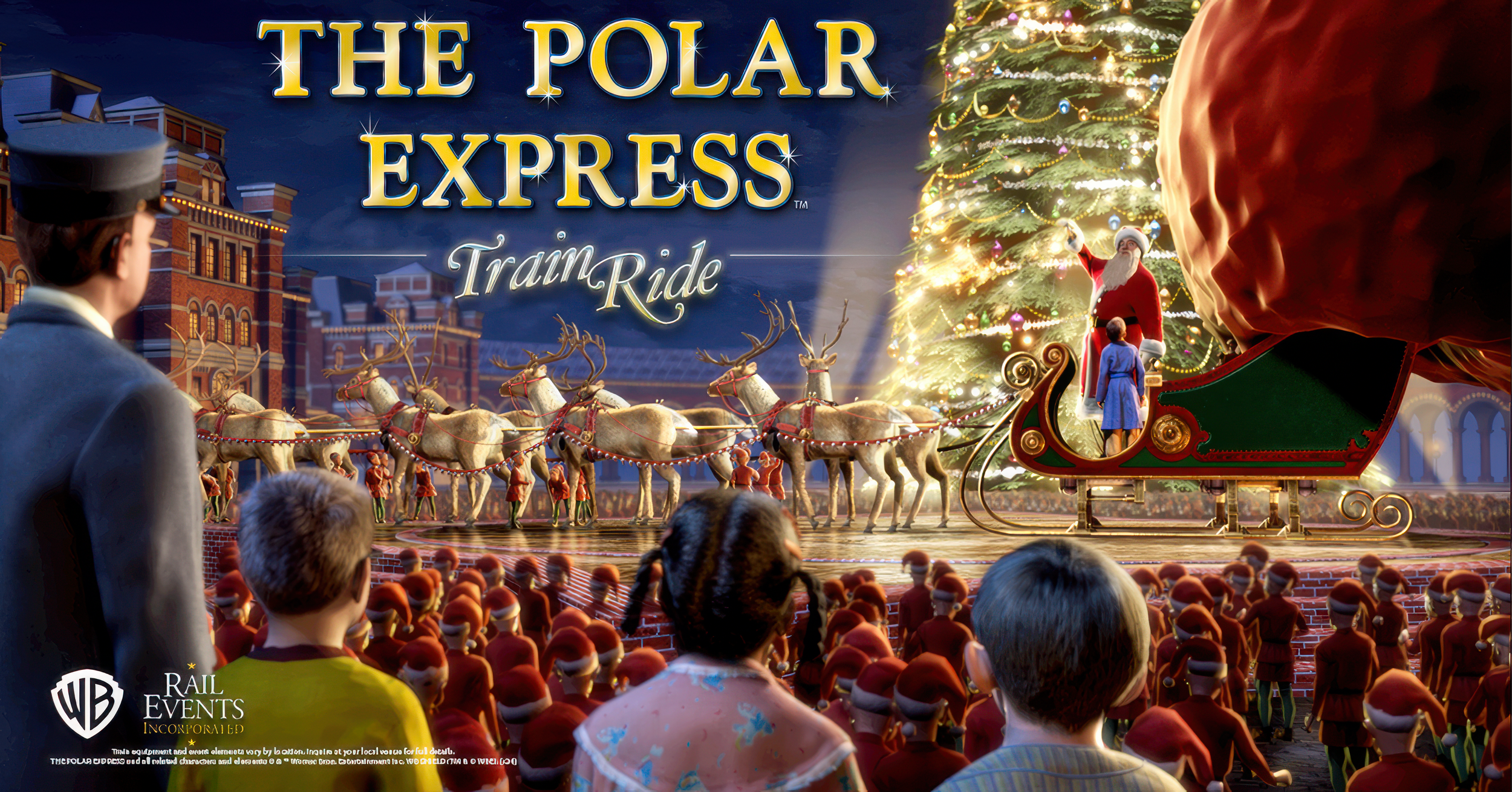 Polar Express train ride holiday tickets