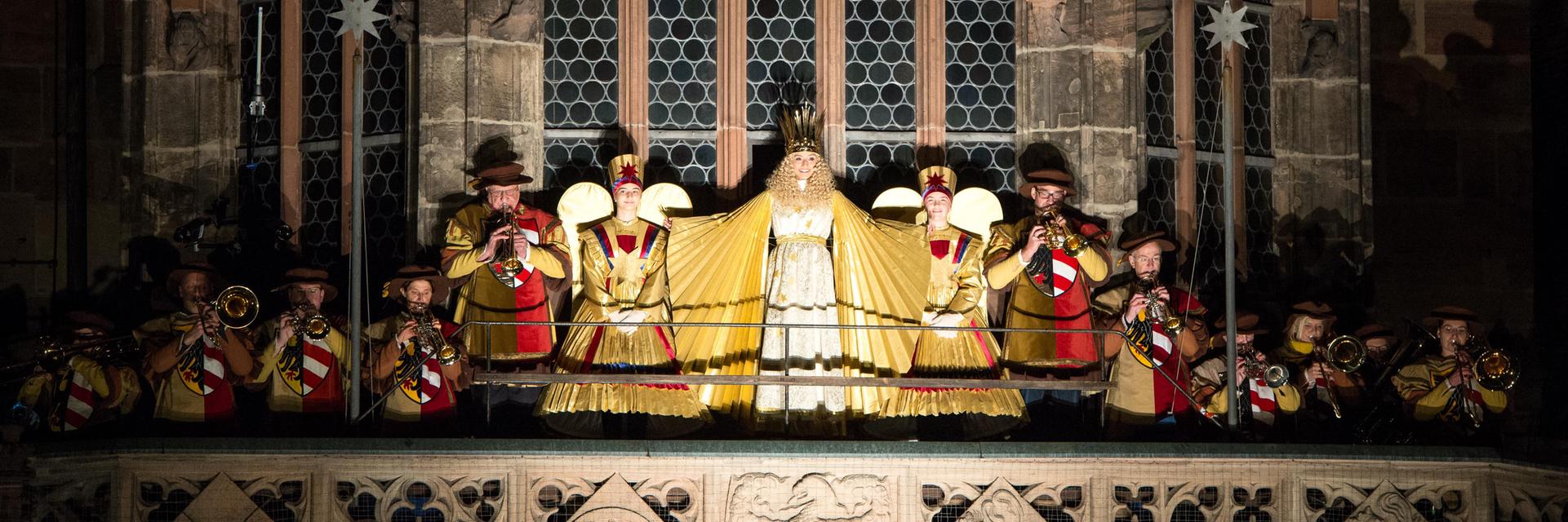 Christkind opening ceremony Nuremberg Christmas market