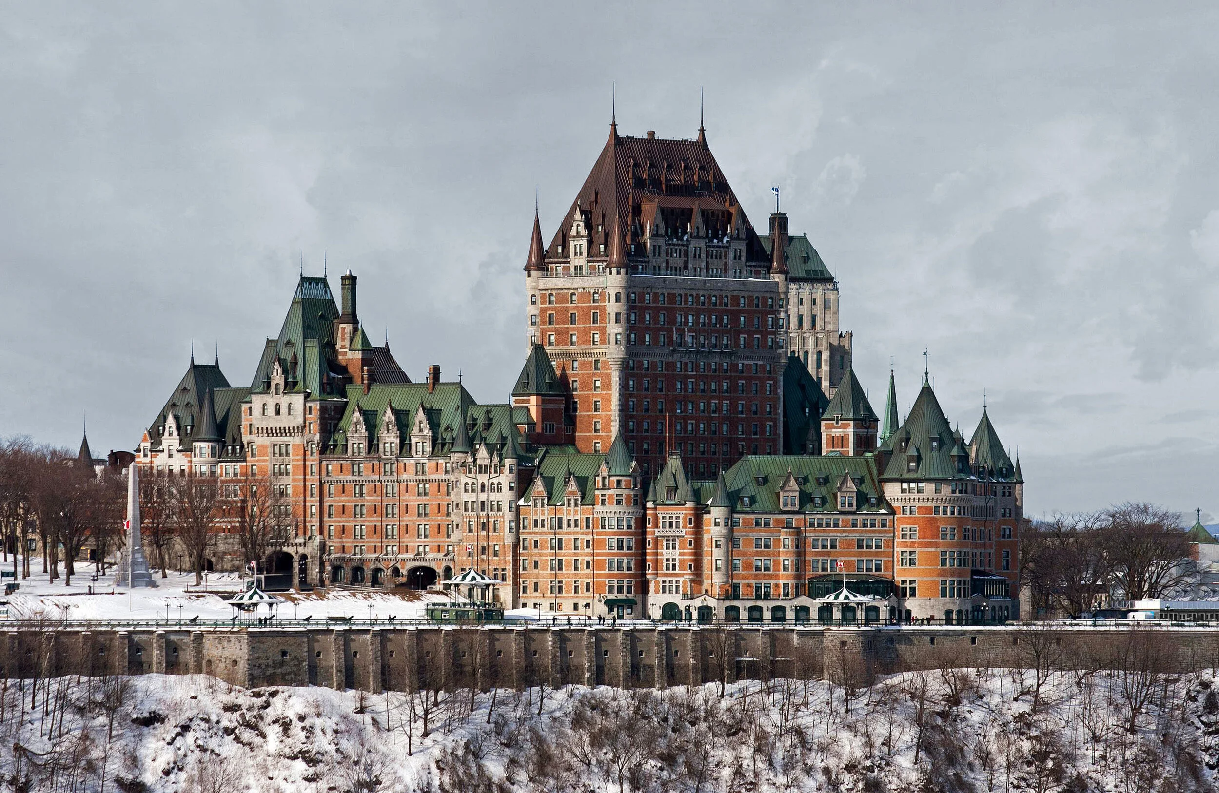 Chateau Frontenac winter