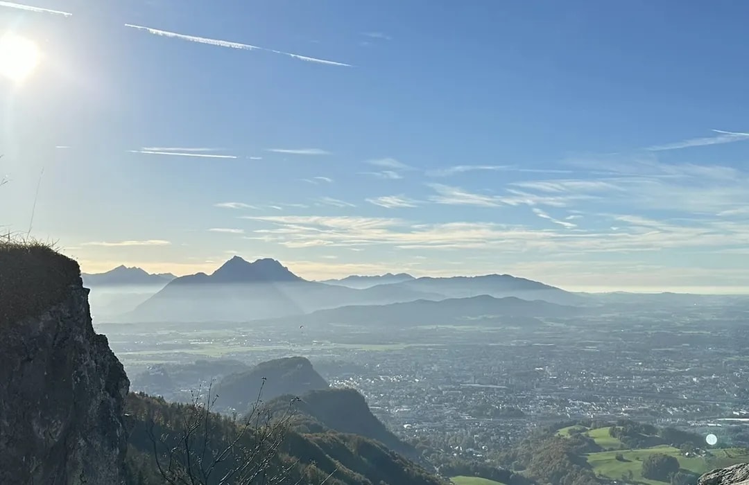 Nockstein peak hiking Salzburg panoramic view