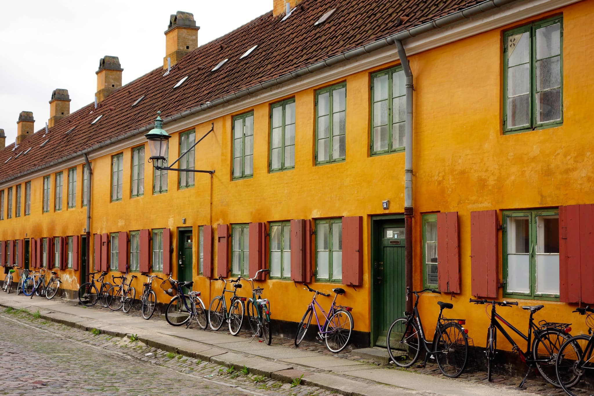 Nyboder yellow houses Copenhagen