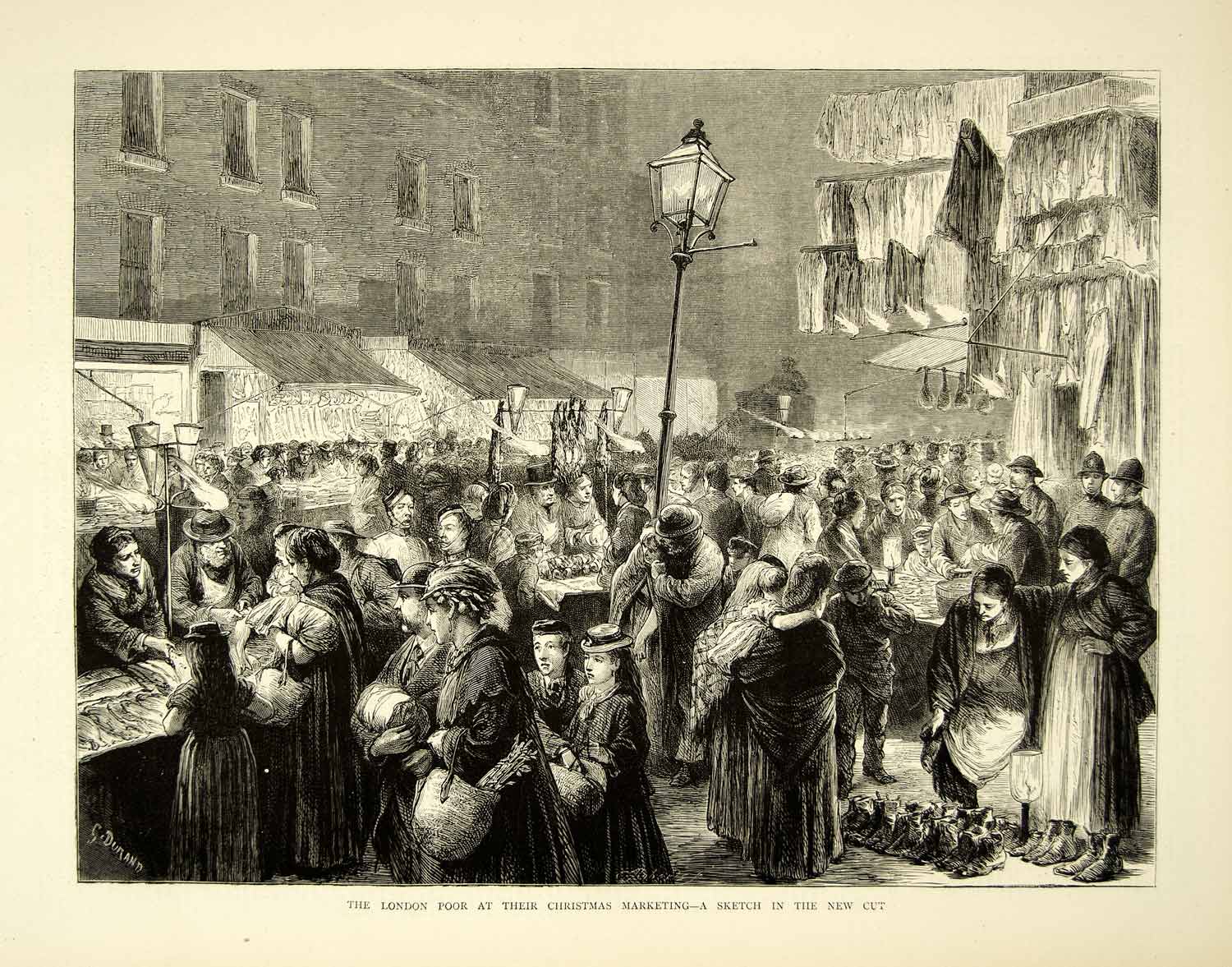 victorian london christmas fair