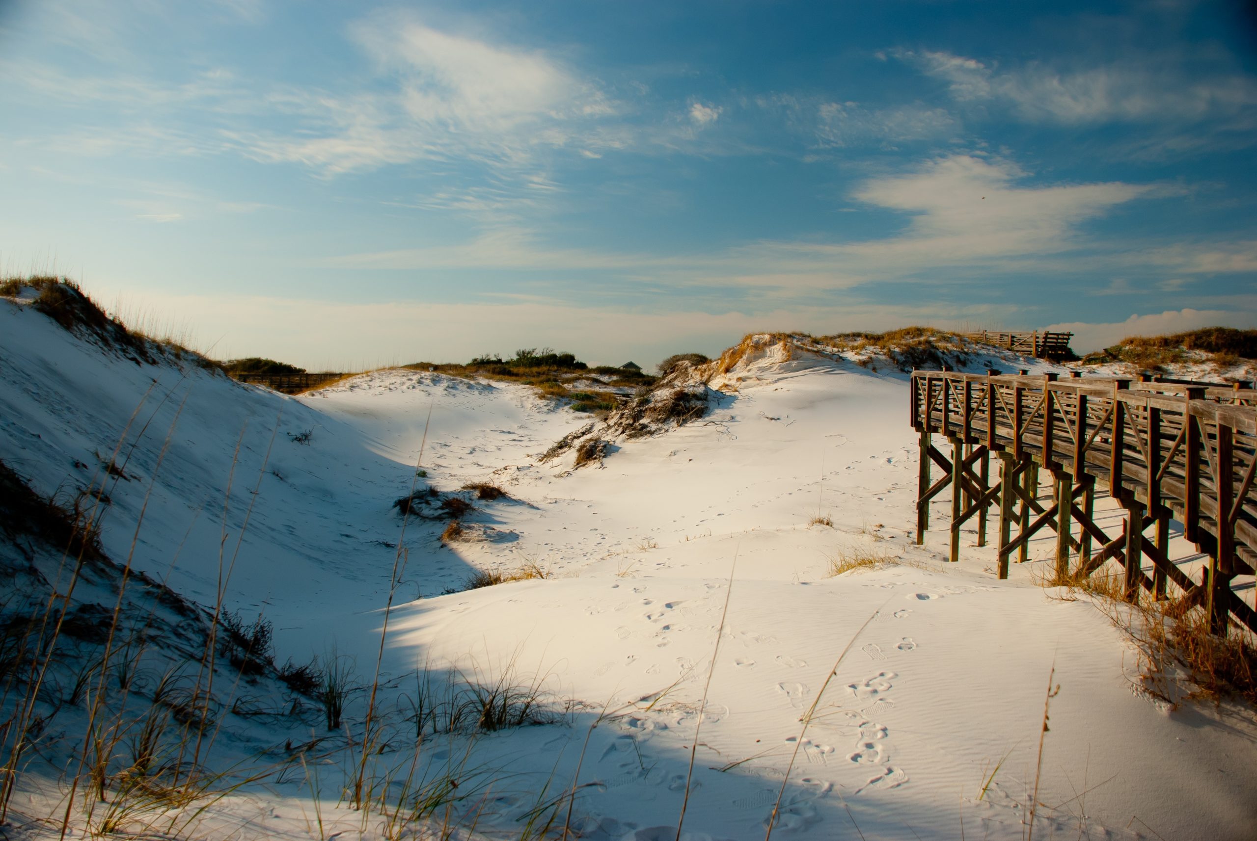 Scenic Highway 30A Rosemary Beach Florida winter