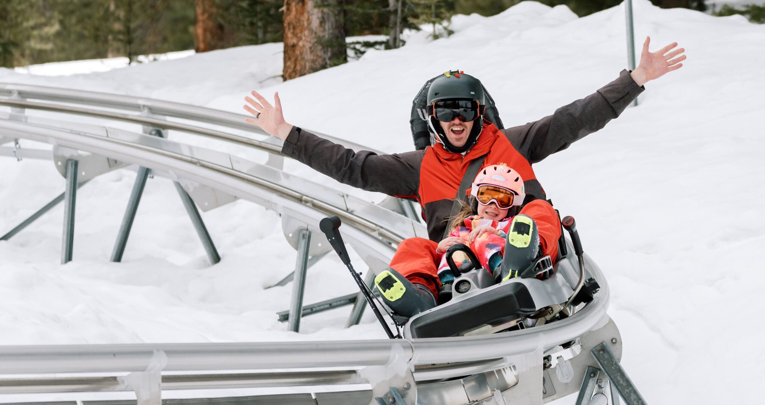 Elk Camp Snowmass snow tubing winter