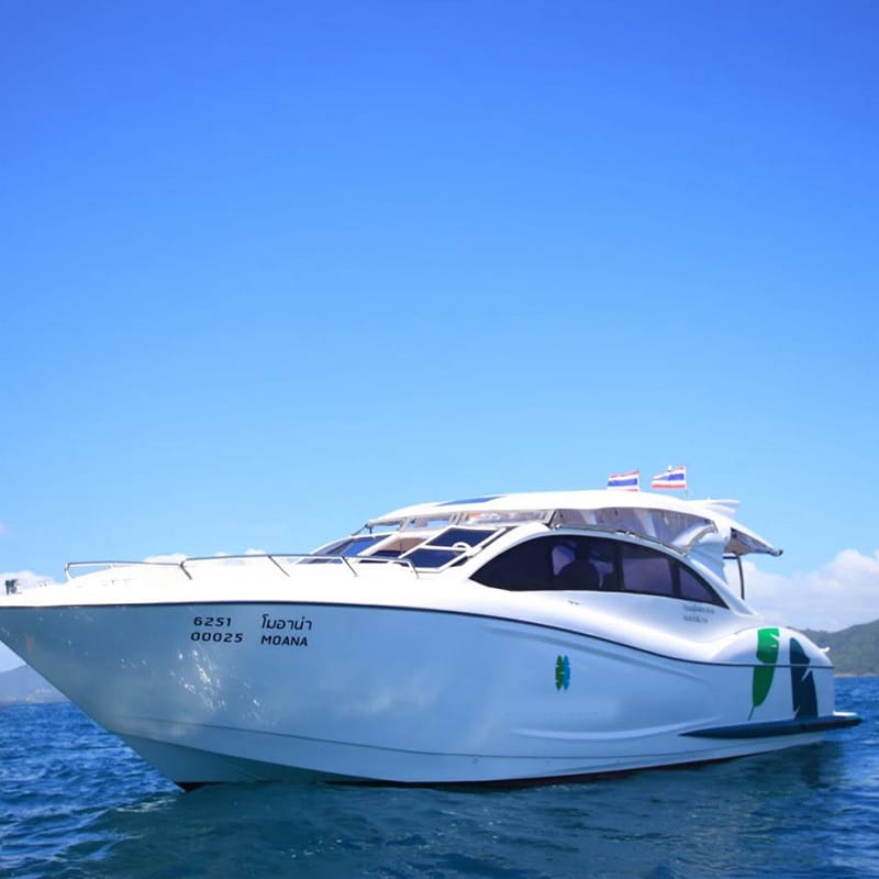 Racha Yai speedboat day trip Chalong Pier