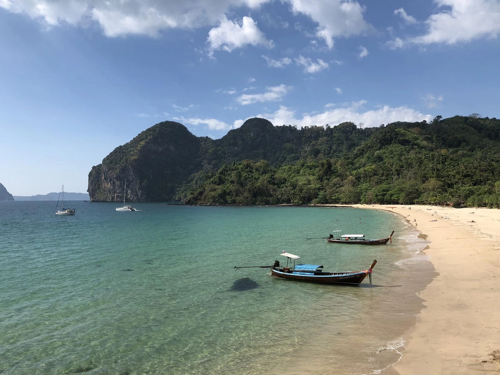 koh mook charlie beach thailand