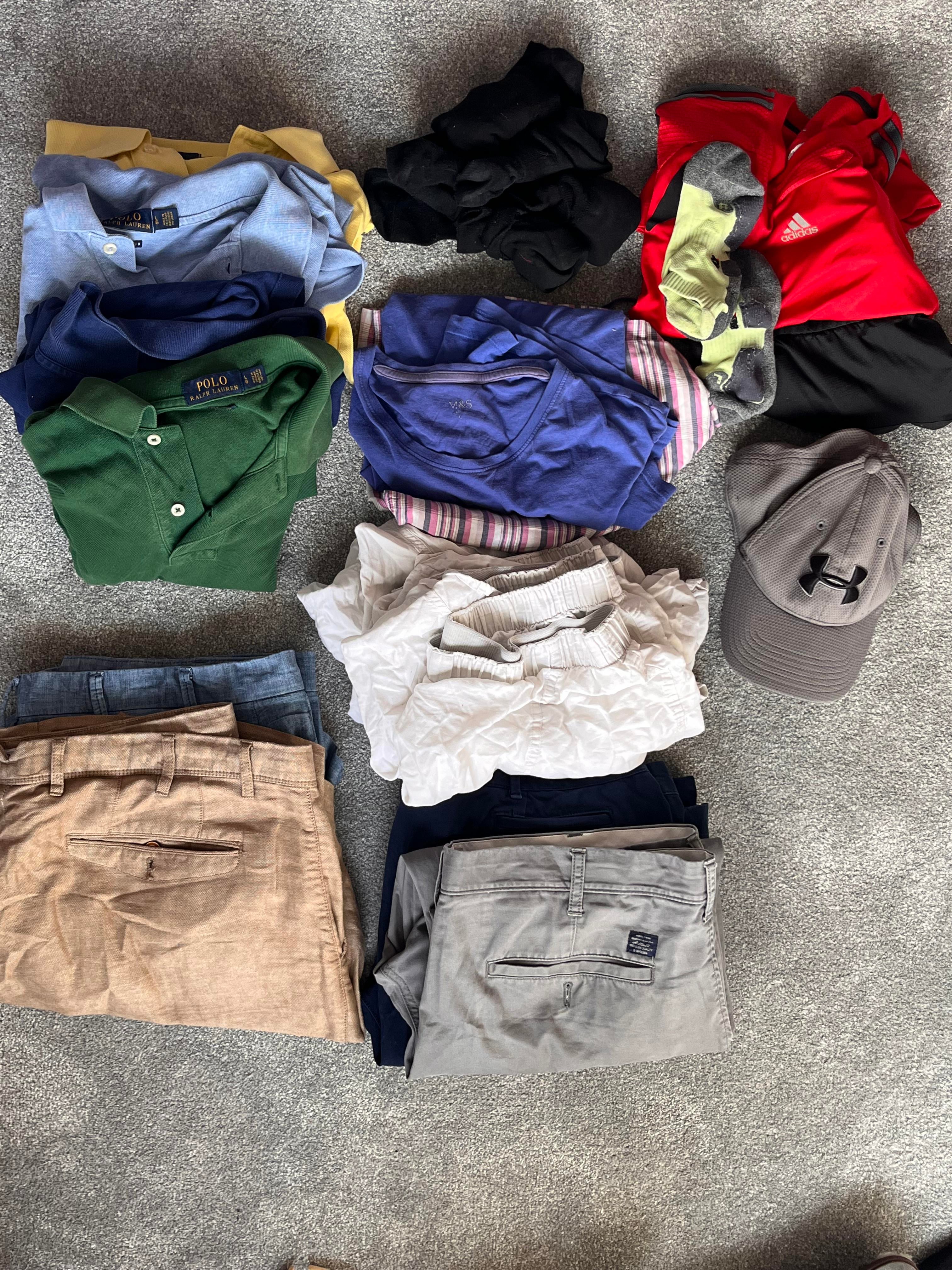 overpacked suitcase travel clothes