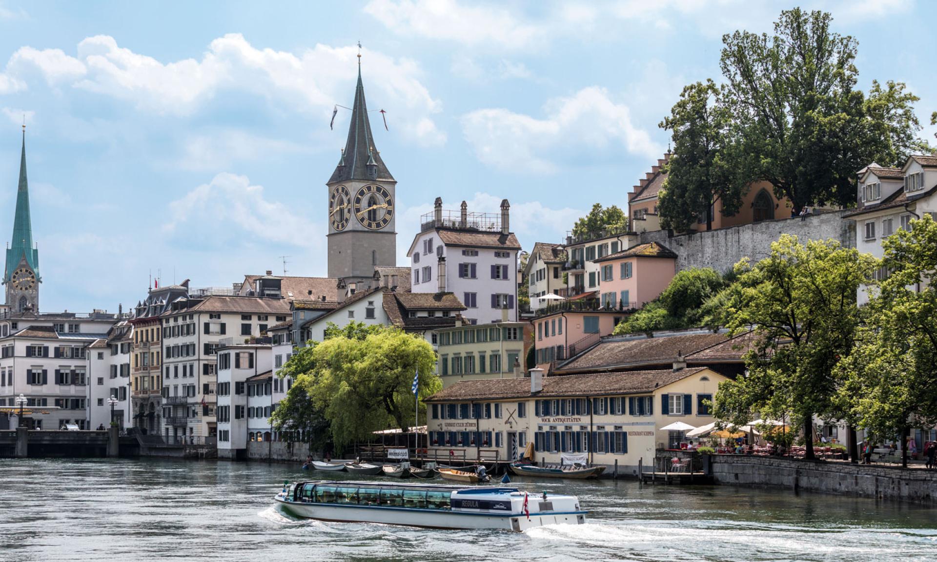 St. Peter church Zurich clock tower