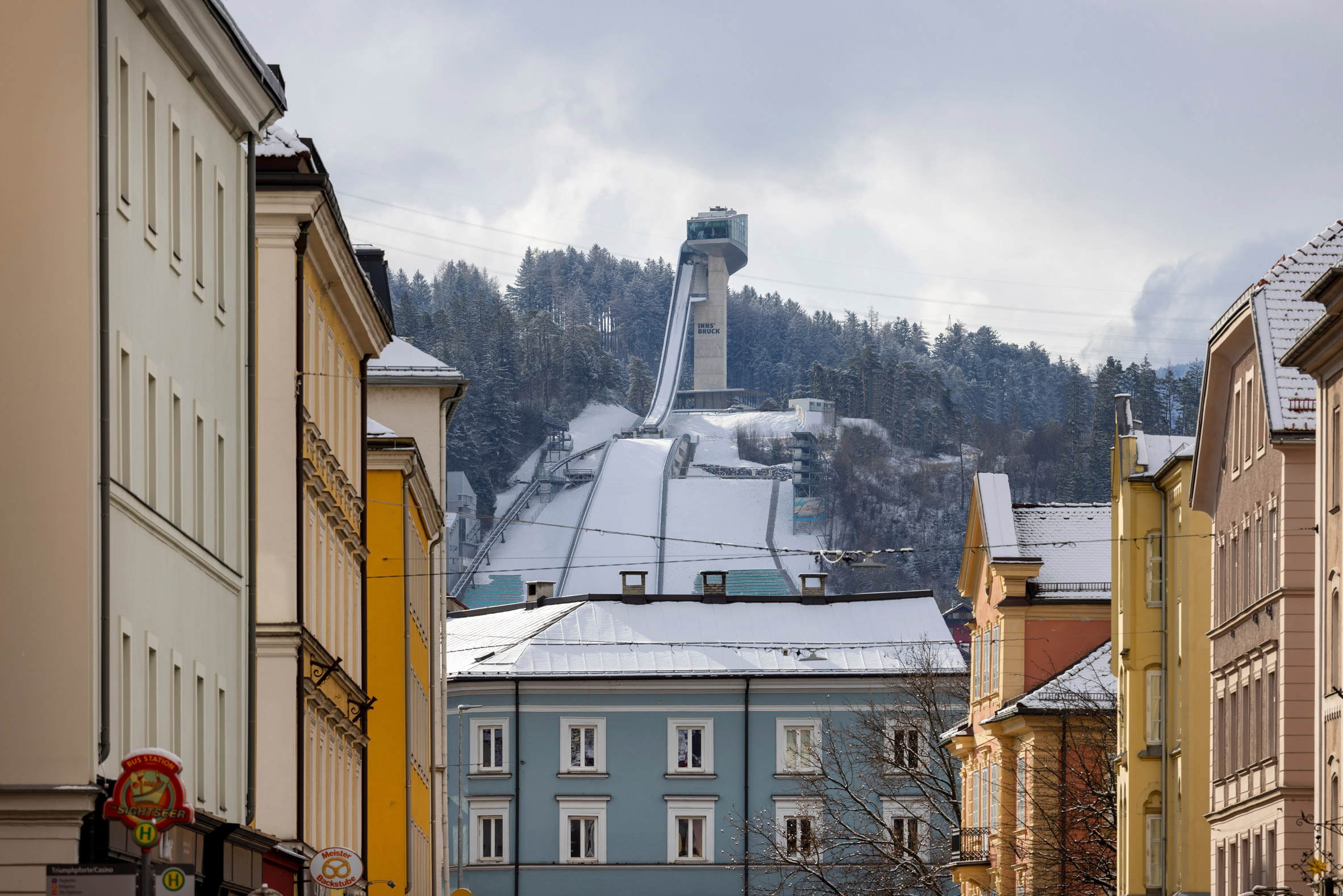 Bergisel ski jump Zaha Hadid architecture Innsbruck