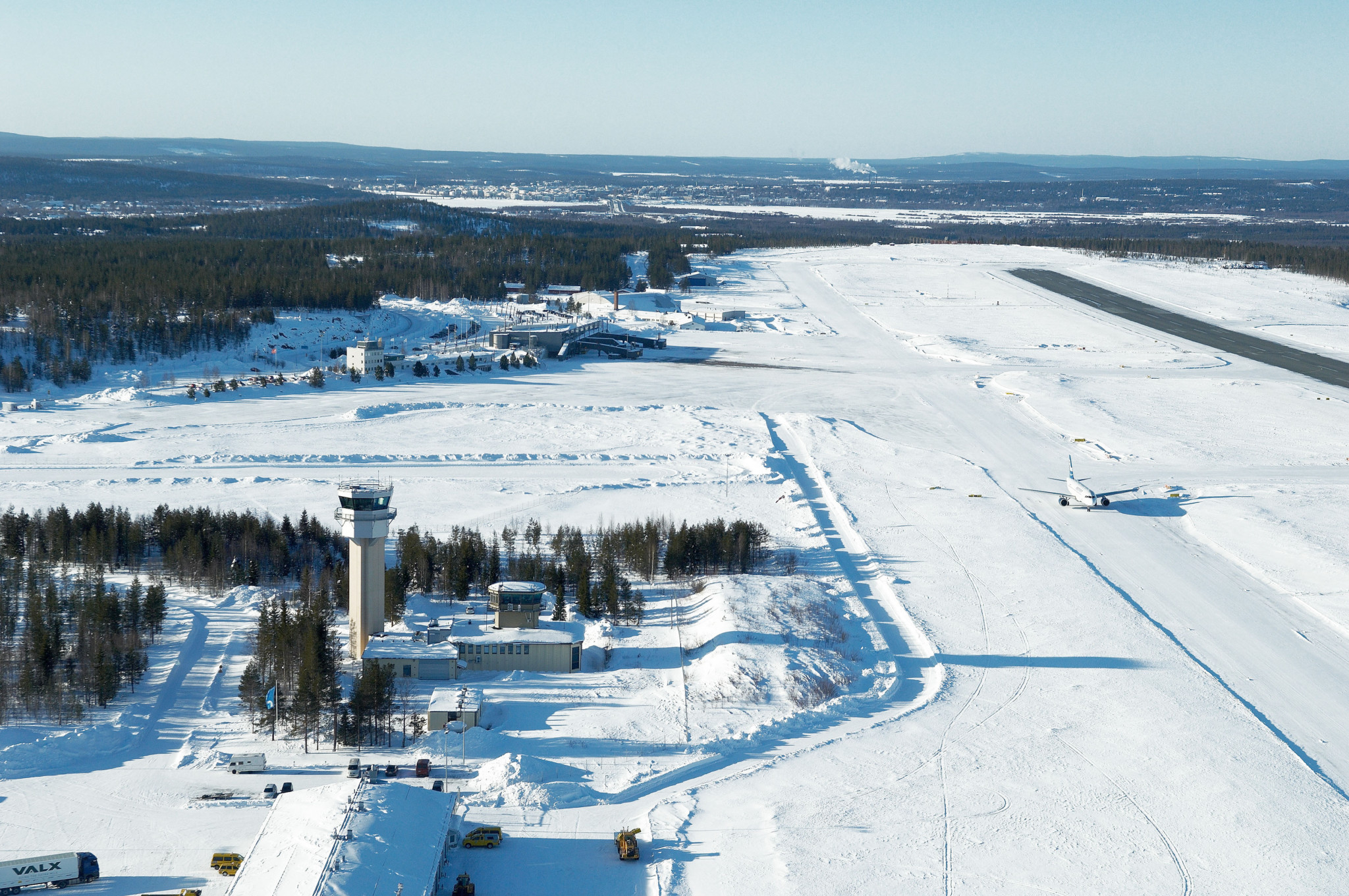 Rovaniemi Airport winter