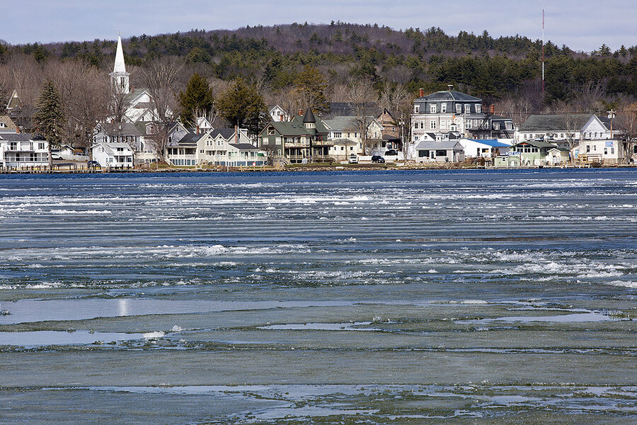 wolfeboro new hampshire lake winnipesaukee winter