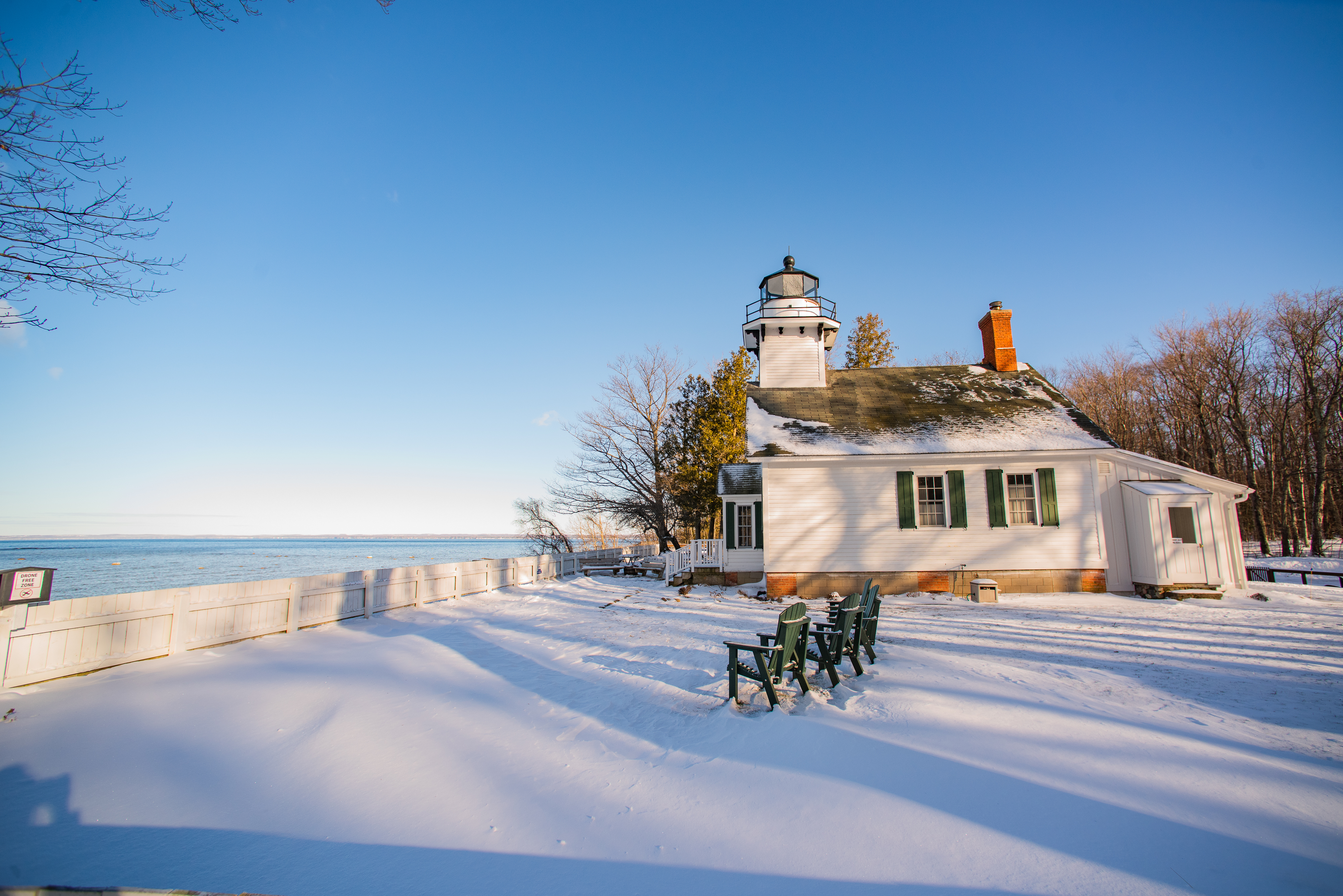 image search keyword: Grand Traverse Bay Michigan winter
