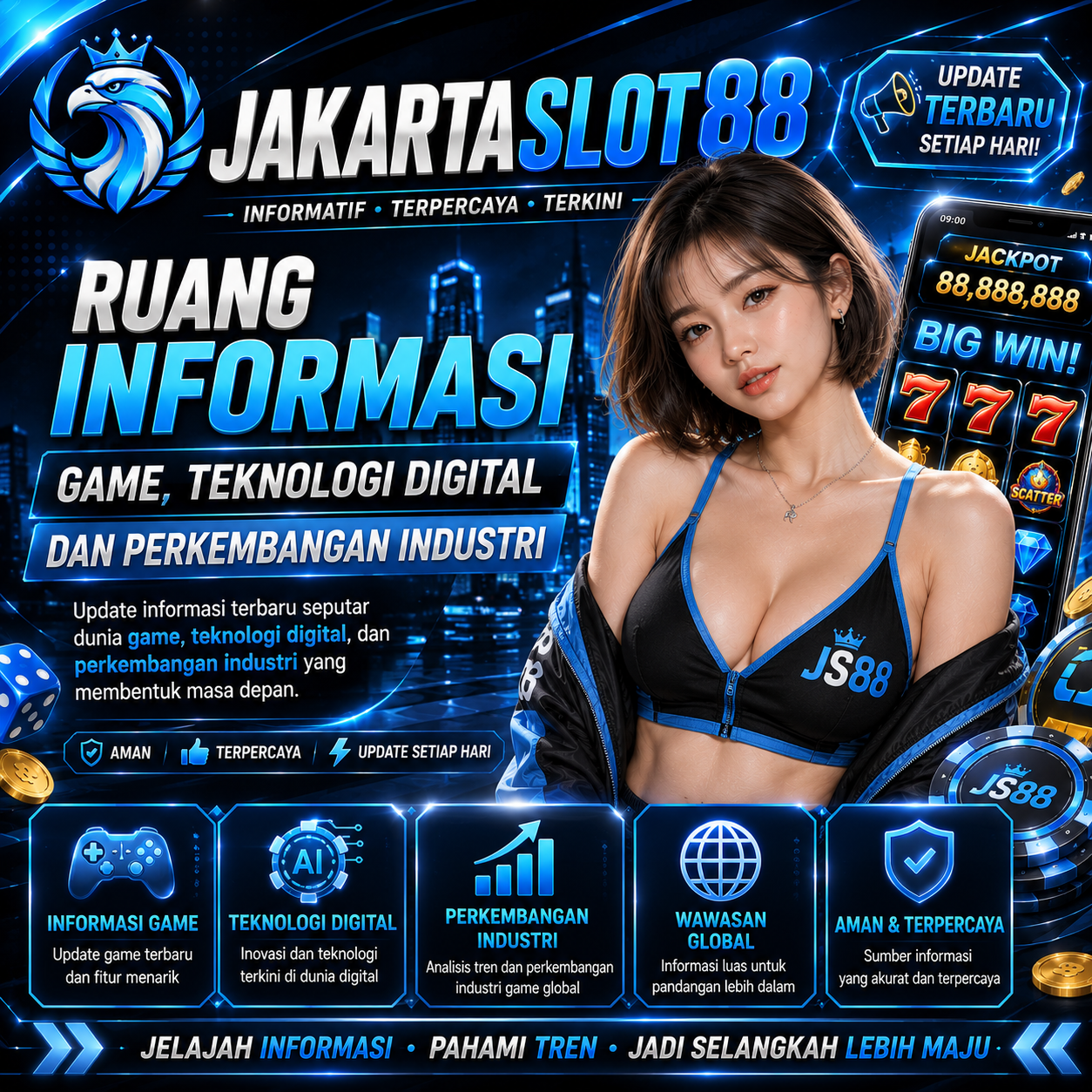 Gambar produk JAKARTASLOT88 — Ruang Informasi Game, Teknologi Digital dan Perkembangan Industri