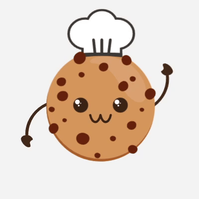 Happy mascot greeting the user on the first step