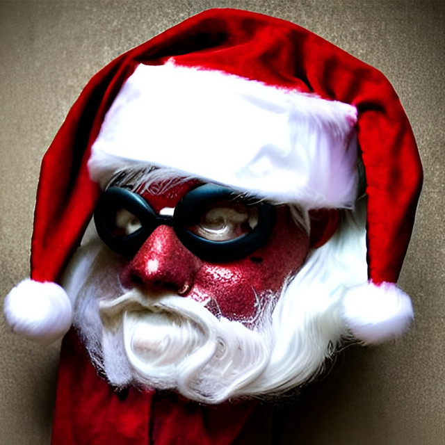 Cover art for Santa's World Tour by Andrew Cassara