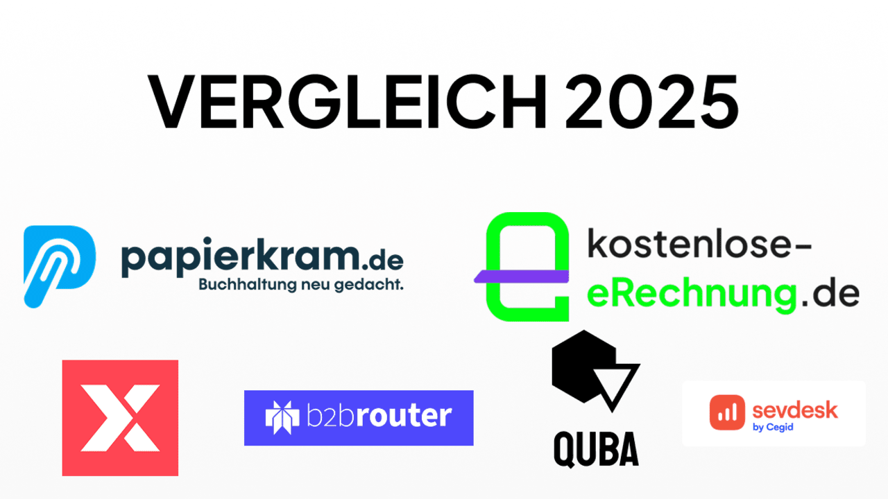 E-Rechnungs-Tools 2026: 7 Anbieter im Vergleich