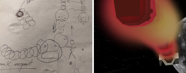 boss sketch and final version