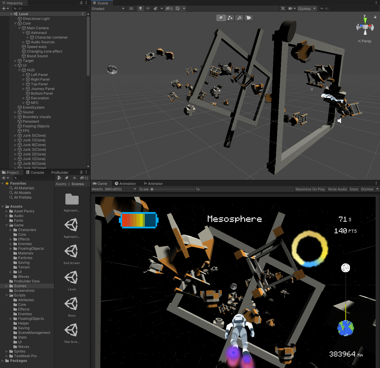 Unity environment setup