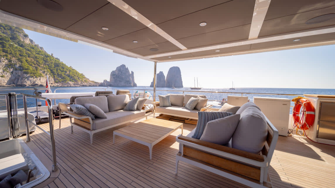 Summer in the Mediterranean aboard a superyacht