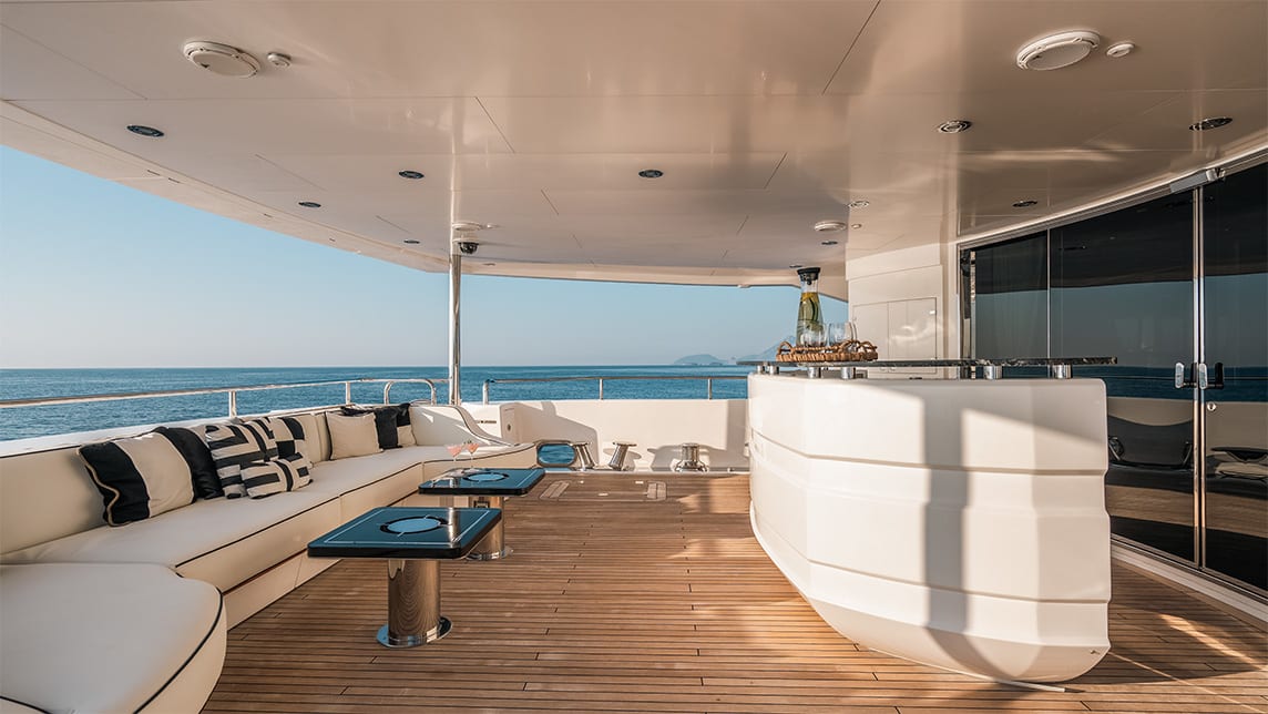 Charter a superyacht | Nexus, 40m Sunseeker