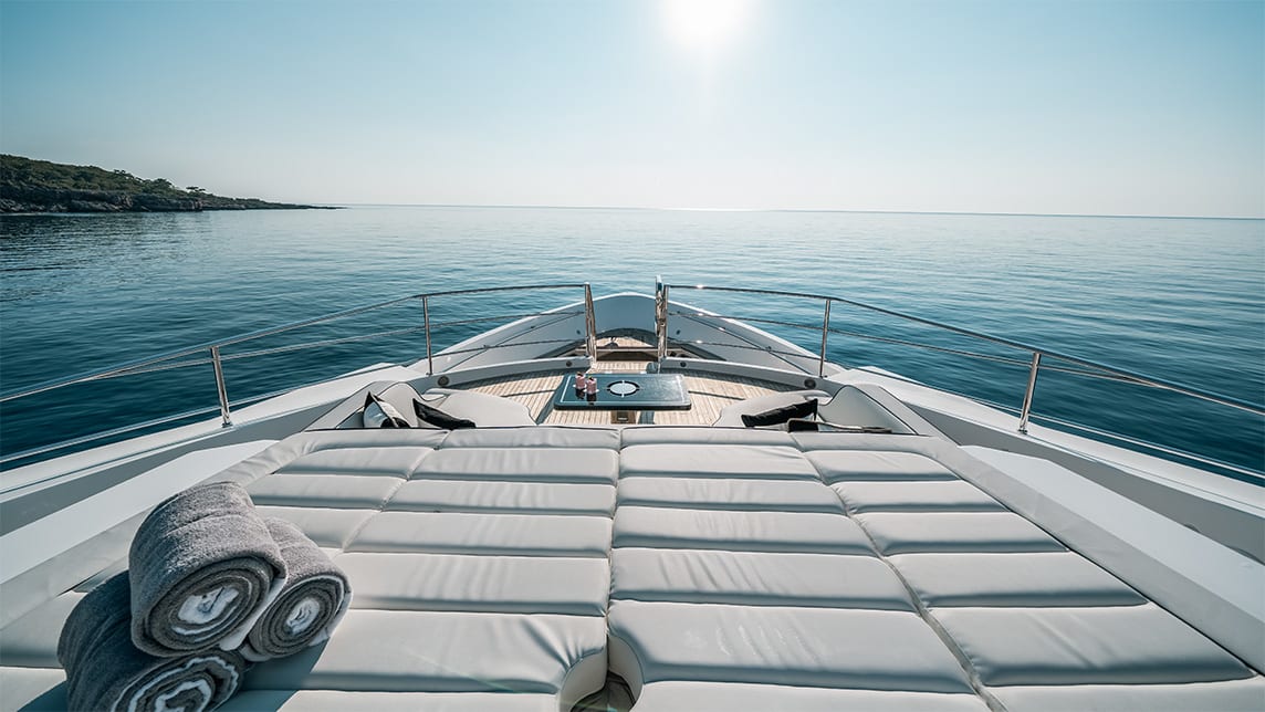 Charter a yacht | Nexus, 40m Sunseeker