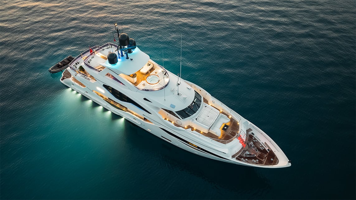 Charter M/Y NEXUS, 40m Sunseeker