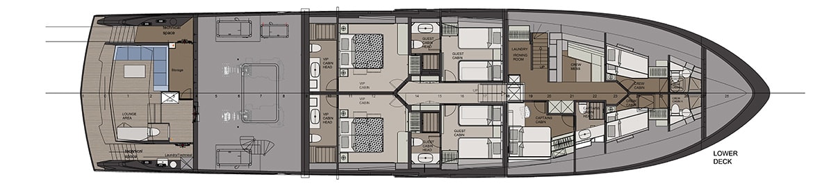 NUMARINE 32 XP yacht for Sale (28) | Phoenix Yacht Management