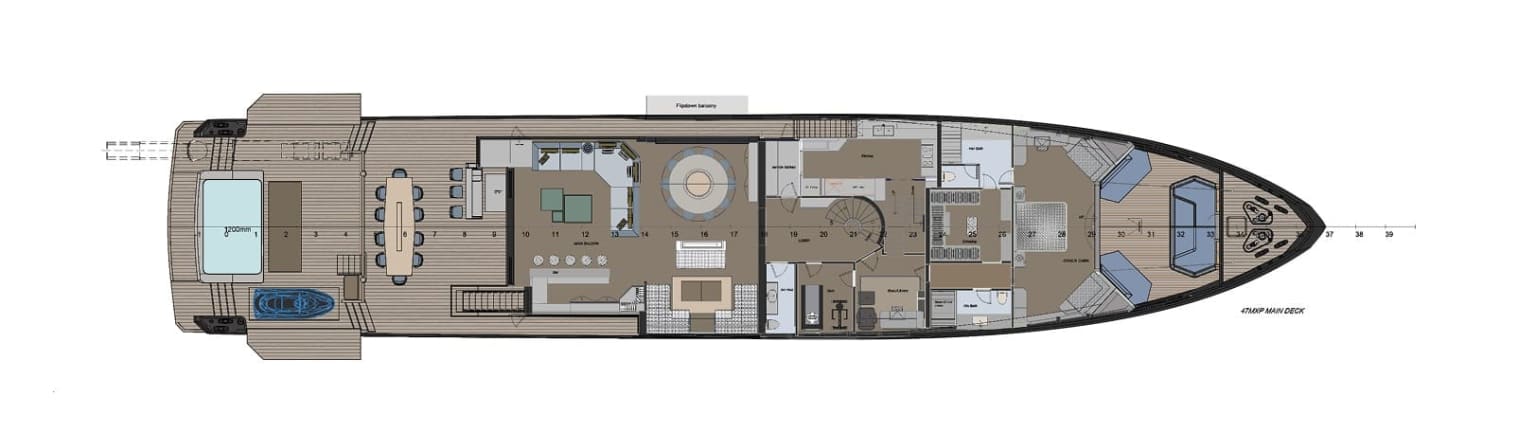 NUMARINE 47MXP yacht for Sale (4) | Phoenix Yacht Management