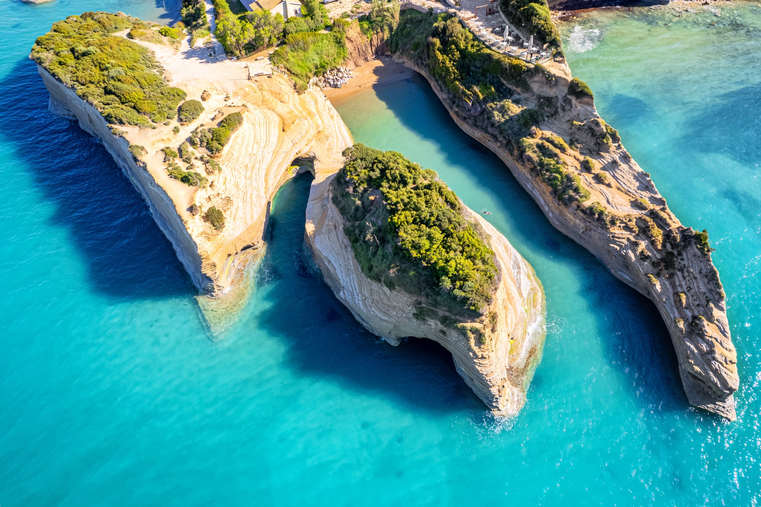 Canal,D'amour,On,Corfu,As,A,Center,Of,Attraction,For Ionian Islands Yacht Charter