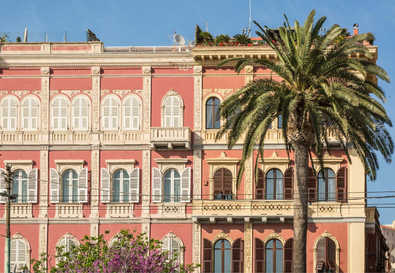 A superyacht charter in Sardinia