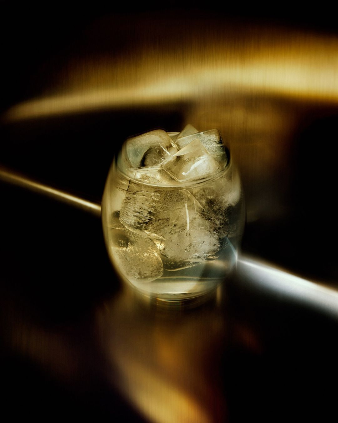 Dyane No.2 sculptural vessel and ready-to-serve cocktail