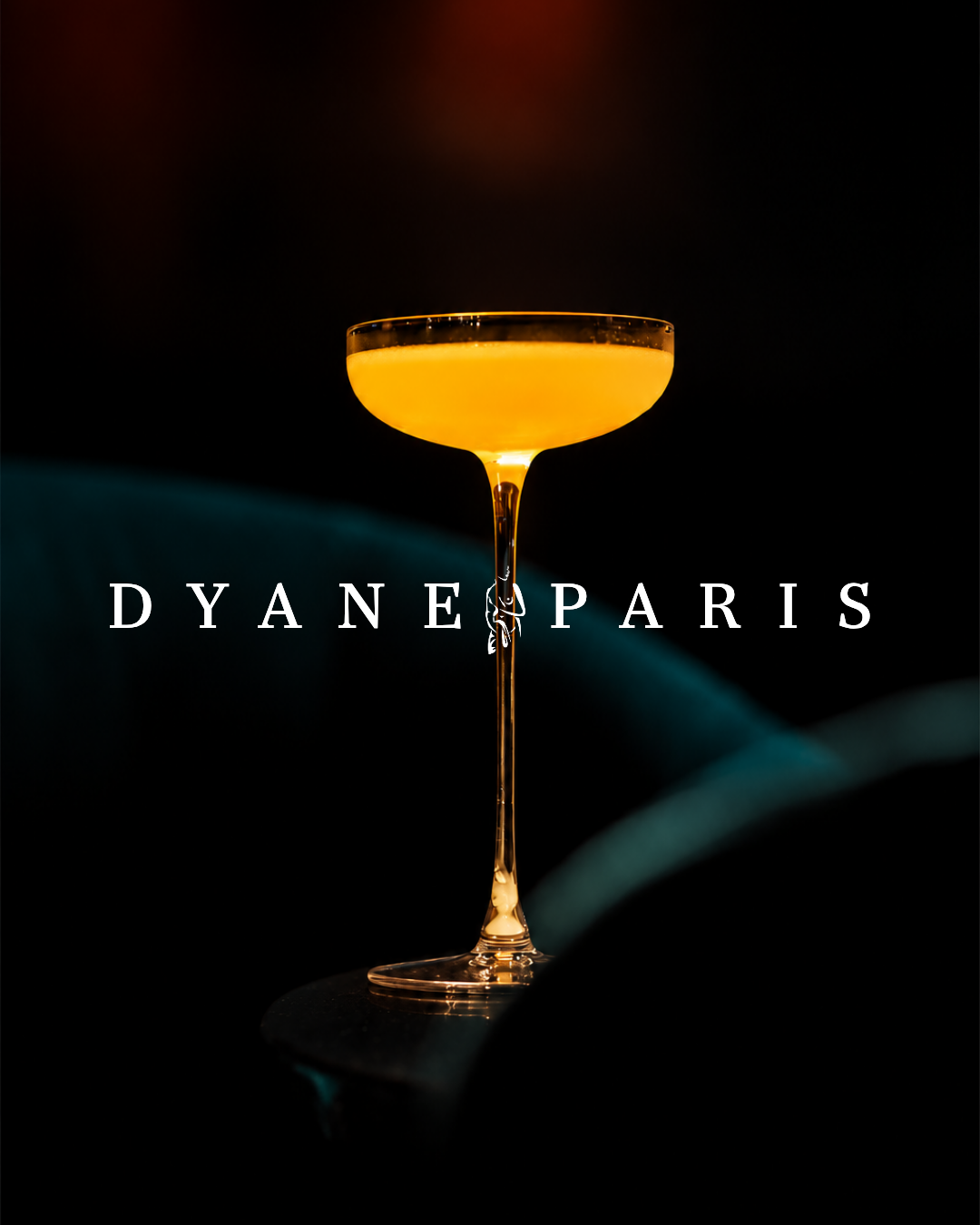 Cocktail Pornstar Martini Dyane No.1 présenté en coupe
