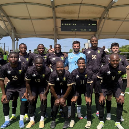 Pre-game prayer and fan spirit carried the South African through the tournament.