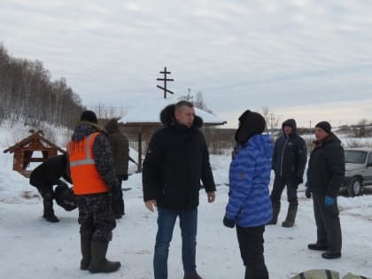 Подготовка к безопасному проведению крещенских купаний