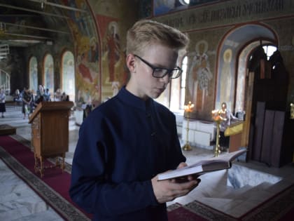 Епископ Владимир совершил всенощное бдение в Спасо-Преображенском соборе