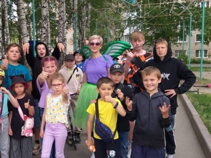 Тайгинские единороссы провели игровую программу для детей