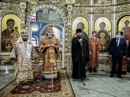 Кемеровские студенты приняли посвящение в горняки в день памяти великомученицы Варвары