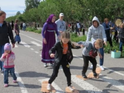 В Тяжине прошел праздник, посвященный Международному дню защиты детей