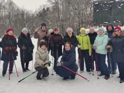 Приглашаем в школу скандинавской ходьбы!
