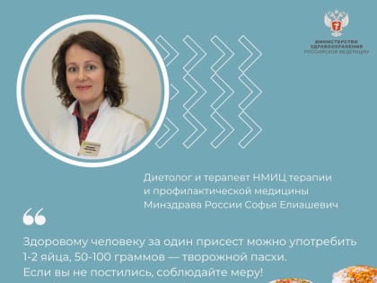 Советы диетолога о еде на Пасху