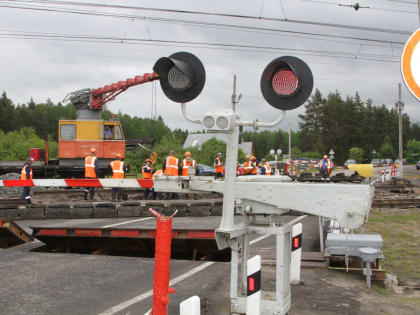 В связи с ремонтом проезд через ж/д переезд ограничат