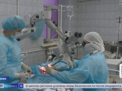 Новое лазерное оборудование поступило в лор-отделение Кузбасского госпиталя для ветеранов войн