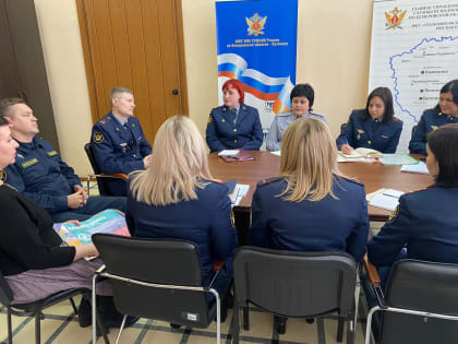 На базе УИИ ГУФСИН России по Кемеровской  области – Кузбассу проведены учебно-методические сборы сотрудников отделения психологического обеспечения по итогам 2022 года