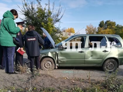 Разбил машину и лицо: в Кузбассе водитель устроил ДТП и разгромил чужую машину