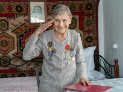 Сегодня почетная жительница Кемерова отметила свое 100-летие